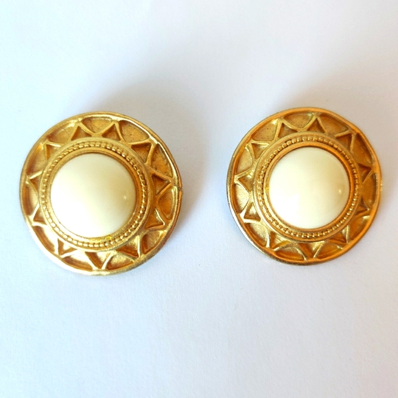 Vintage Etruscan revival Earrings by Realm ( Ann King Lagos - Picture 7 of 10